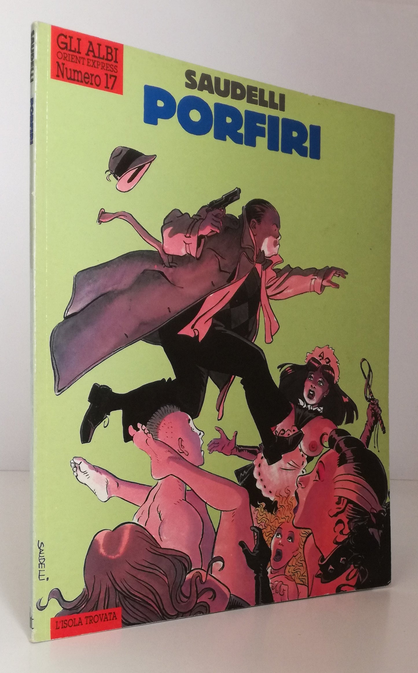 FV- ALBI ORIENT EXPRESS 17 PORFIRI - SAUDELLI - L'ISOLA TROVATA - 1986 - B - VHX