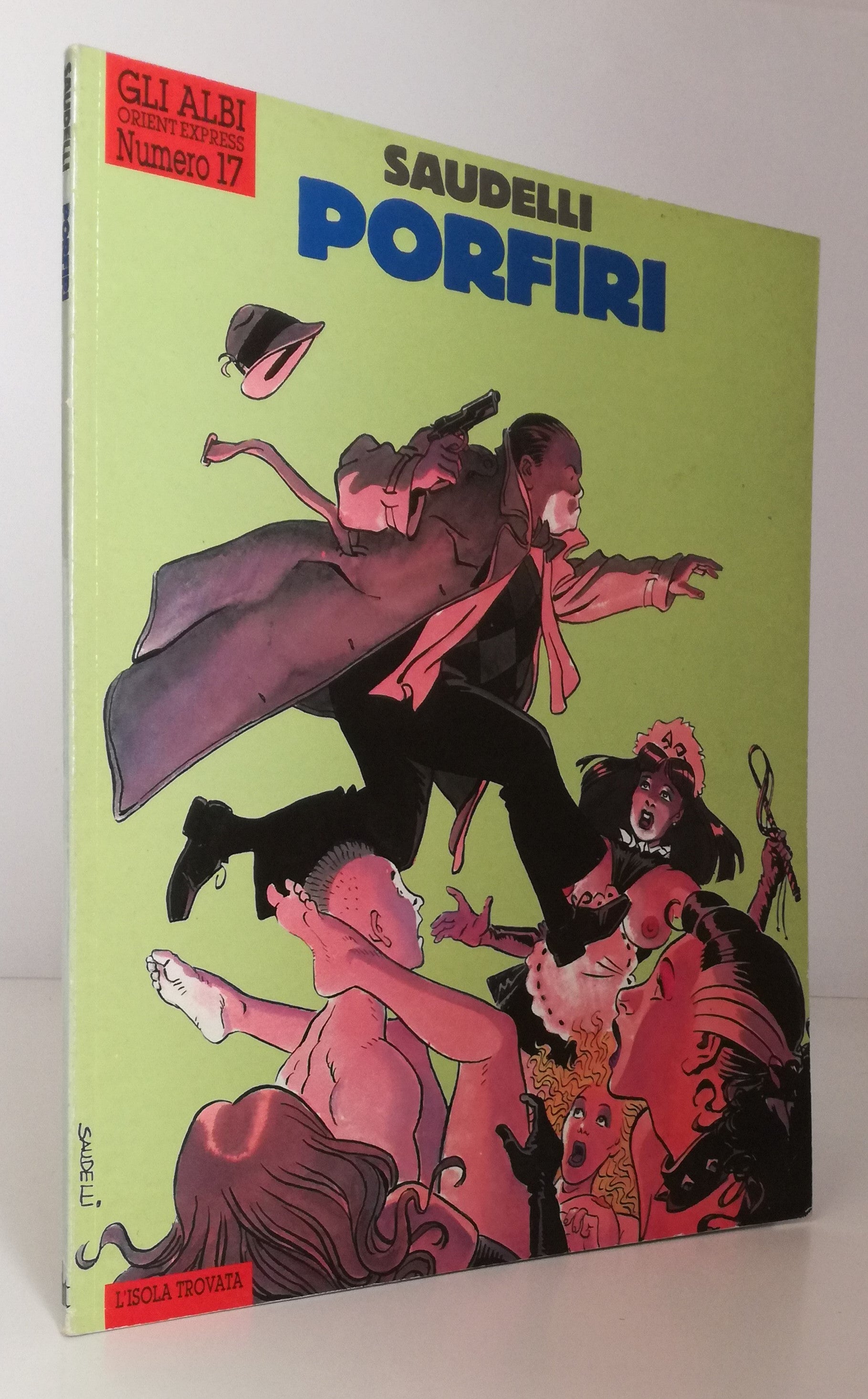 FV- ALBI ORIENT EXPRESS 17 PORFIRI - SAUDELLI - L'ISOLA TROVATA - 1986 - B - VHX