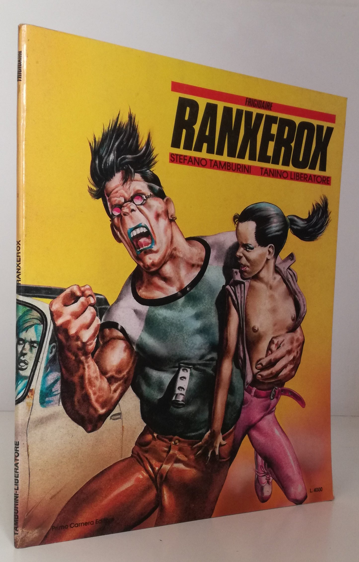 FV- RANXEROX GIALLO- STEFANO TAMBURINI TANINO LIBERATORE- FRIGIDAIRE- 1983- B- VHX
