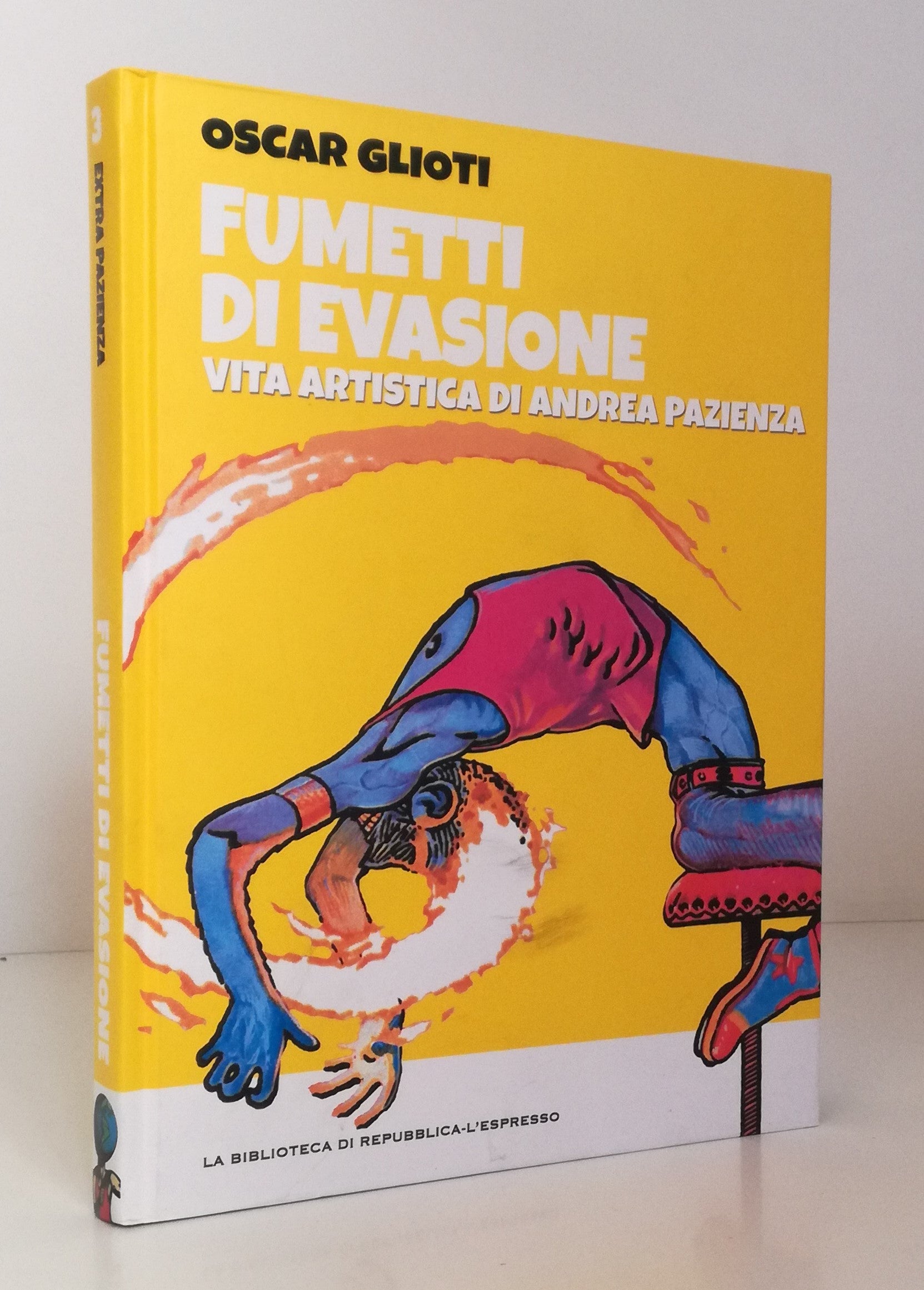 FV- EXTRA PAZIENZA 3 FUMETTI DI EVASIONE ANDREA PAZIENZA - GLIOTI-- 2018- C- VHX