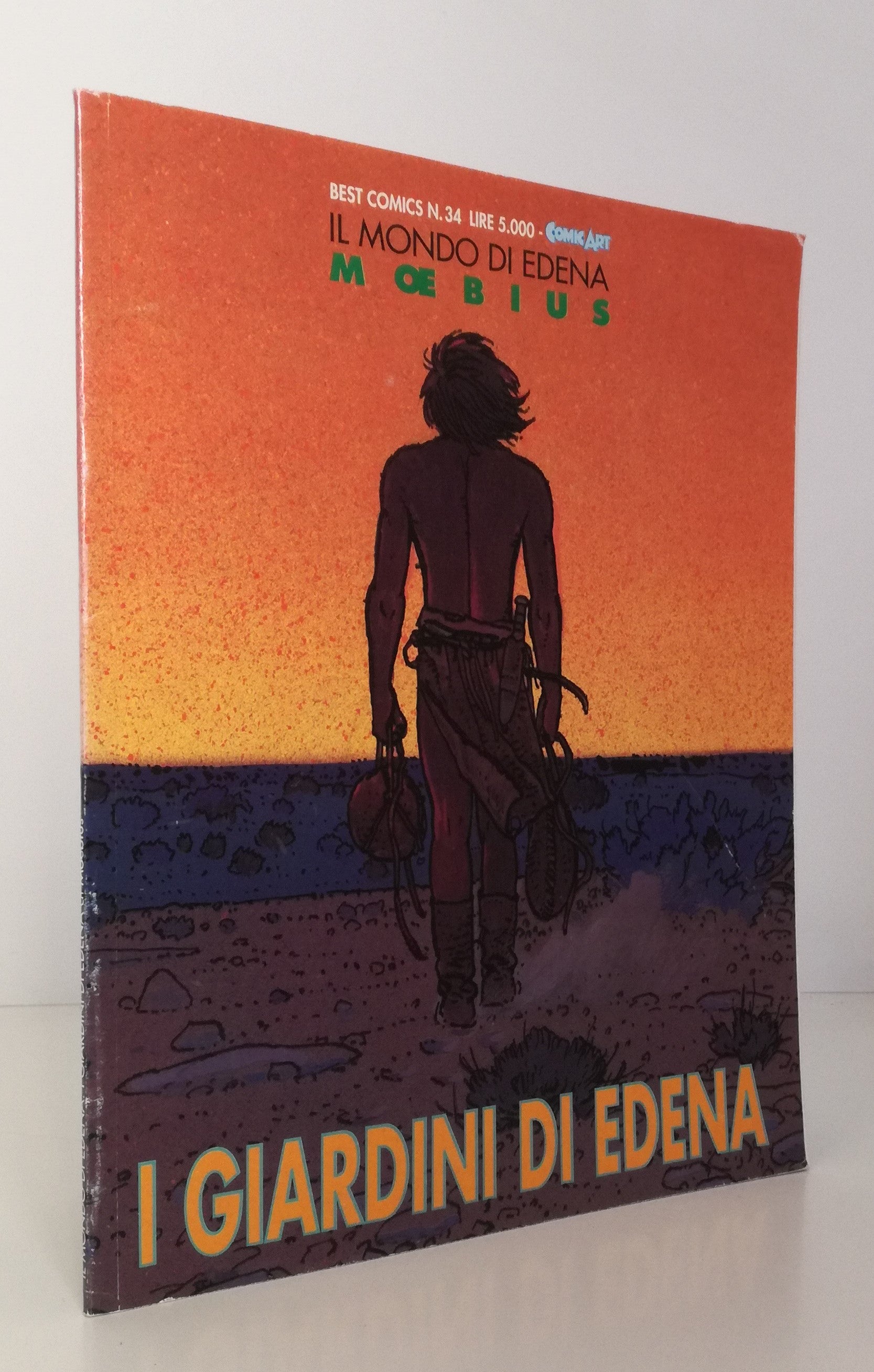 FV- IL MONDO DI EDENA  I GIARDINI - MOEBIUS- COMIC ART BEST COMICS- 1994- B- VHX