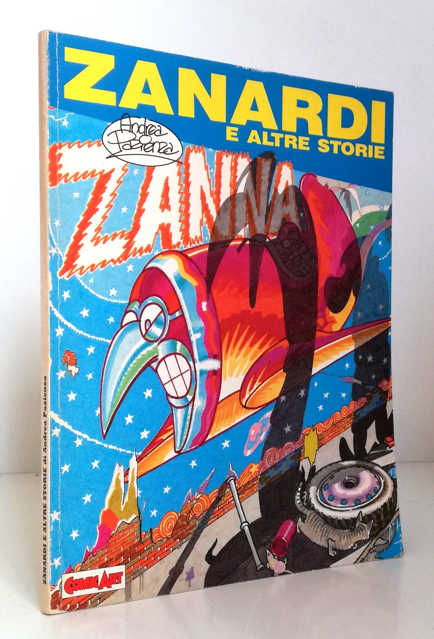 FV- ZANARDI E ALTRE STORIE - PAZIENZA - COMIC ART GRANDI EROI 20 - 1988 - B- VHX