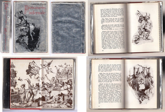 LZ- DIZIONARIO INFERNALE ILLUSTRATO- COLLIN DE PLANCY- BOMPIANI--- 1969- CS- XFS