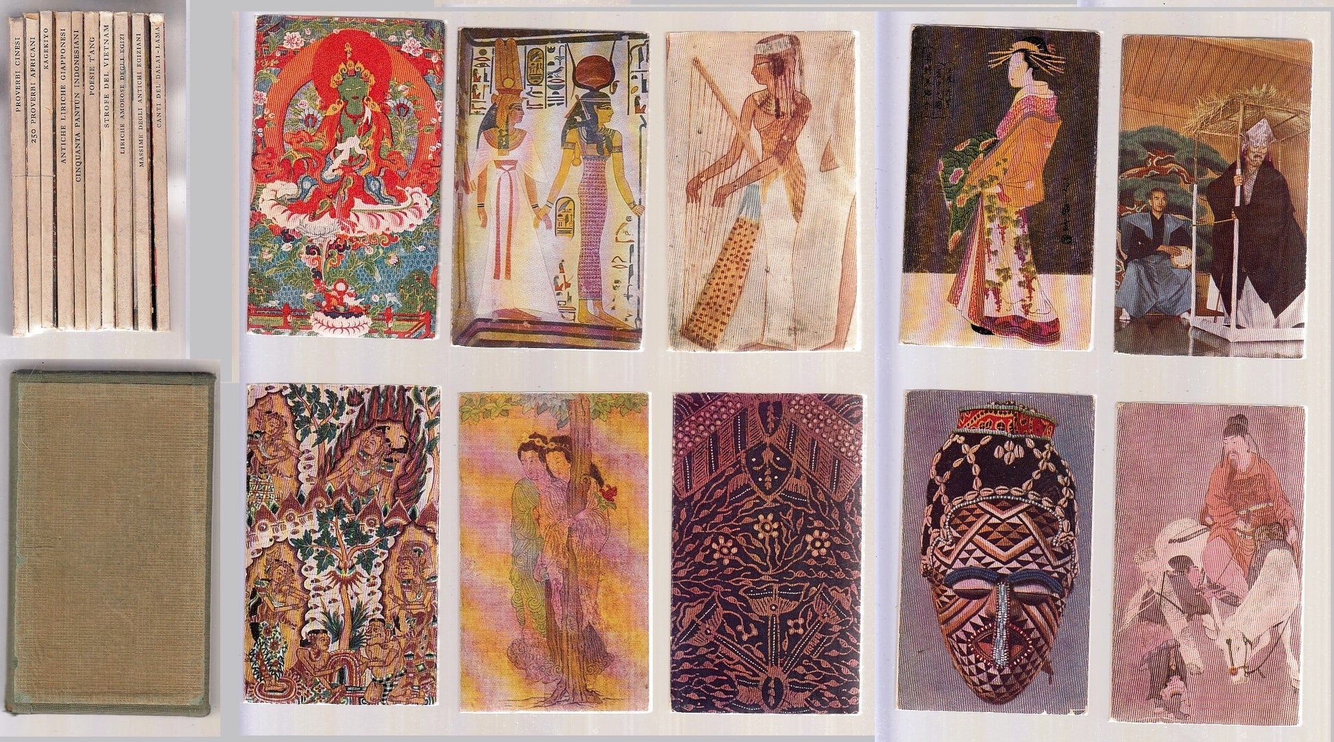 LN- SERIE OLTREMARE 1/10-- ALL'INSEGNA DEL PESCE D'ORO SCHEIWILLER- 1956- B- XFS