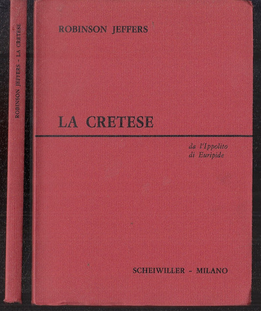 LN- LA CRETESE - JEFFERS - INSEGNA PESCE D'ORO SCHEIWILLER - TEATRO- 1957- B-XFS