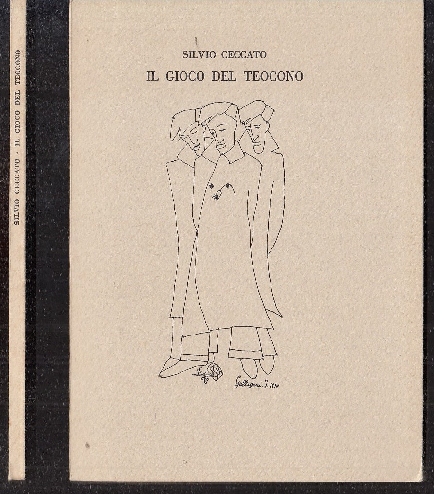 LN- IL GIOCO DEL TEOCONO- CECCATO- INSEGNA PESCE D'ORO SCHEIWILLER- 1971- B- XFS