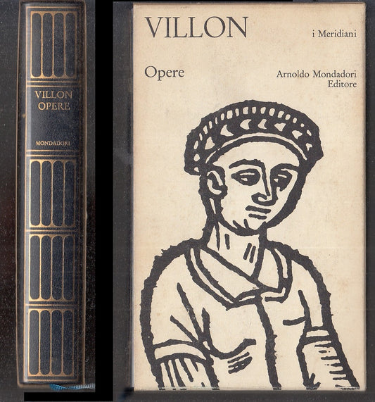 LN- VILLON - OPERE - MONDADORI - I MERIDIANI - 1a ED. - 1971 - CS - XFS