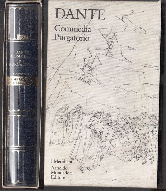 LN- DIVINA COMMEDIA PURGATORIO- DANTE- MONDADORI- MERIDIANI PANORAMA-- 2006- CS- XFS