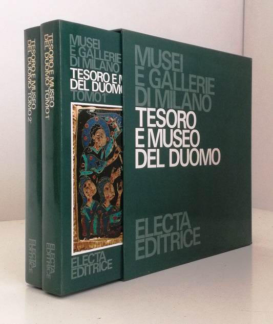 LT- MUSEI E GALLERIE MILANO TESORO E MUSEO DEL DUOMO -- ELECTA --- 1978- CS- YFS