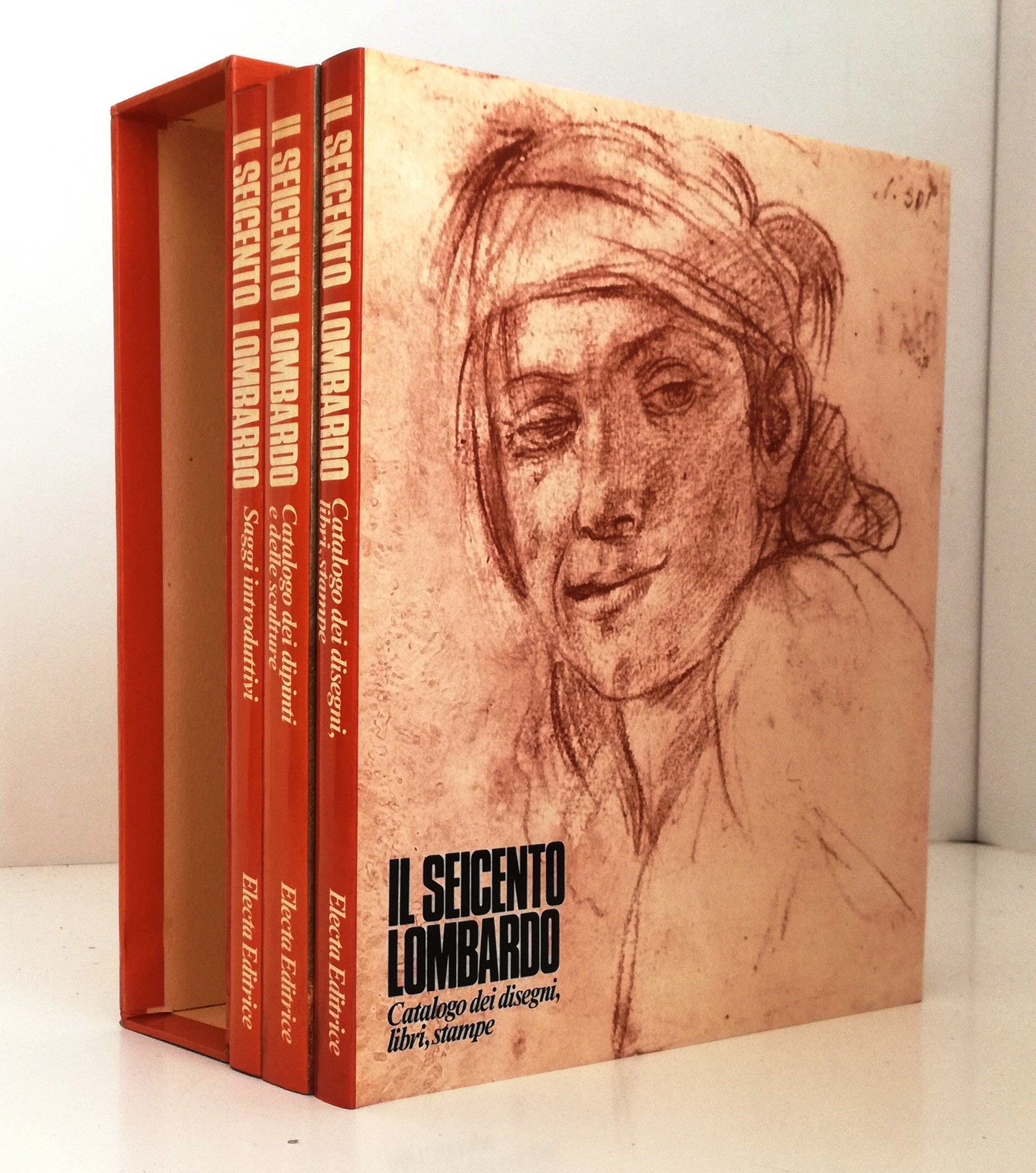 LT- IL SEICENTO LOMBARDO CATALOGO DELLA MOSTRA 3 VOLUMI - ELECTA - 1973- CS- YFS