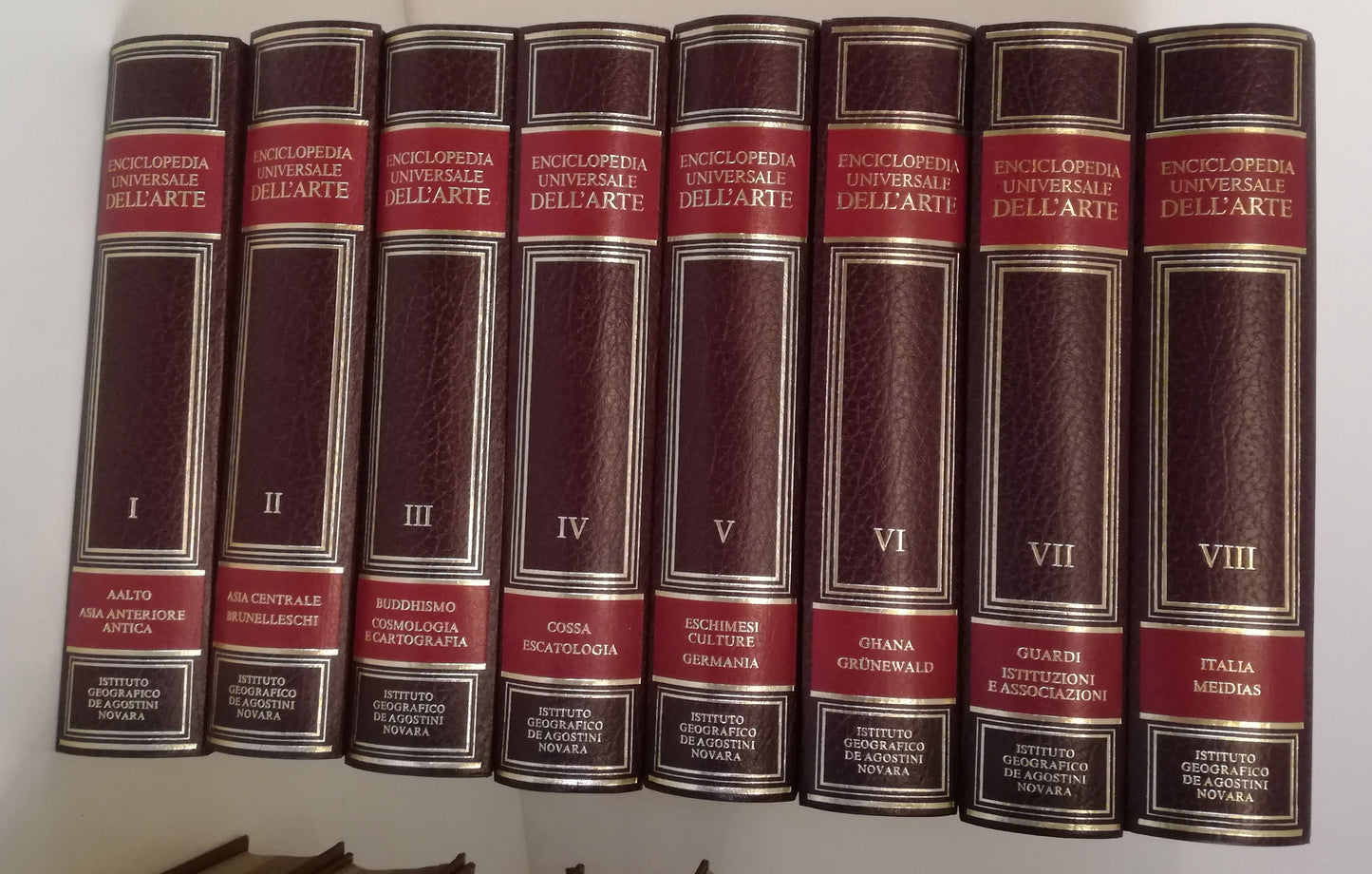 LT- ENCICLOPEDIA UNIVERSALE DELL'ARTE 16 VOLUMI COMPLETA - DeAGOSTINI- 1980- YFS