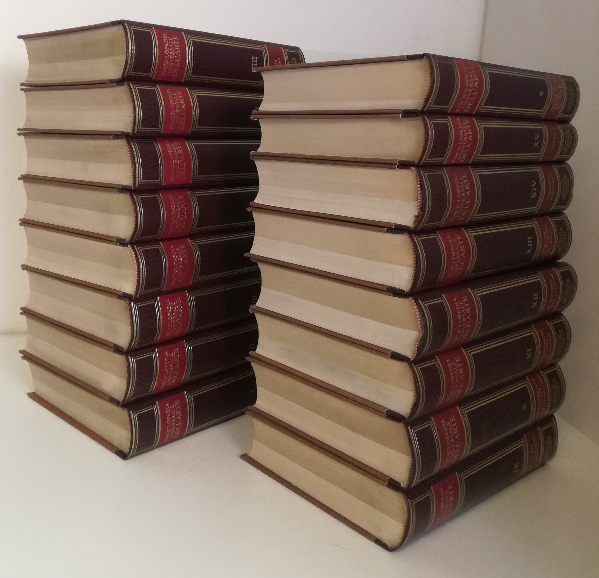 LT- ENCICLOPEDIA UNIVERSALE DELL'ARTE 16 VOLUMI COMPLETA - DeAGOSTINI- 1980- YFS