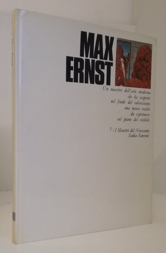 LT- I MAESTRI DEL NOVECENTO 7 MAX ERNST -- SANSONI --- 1970 - CS- YFS83