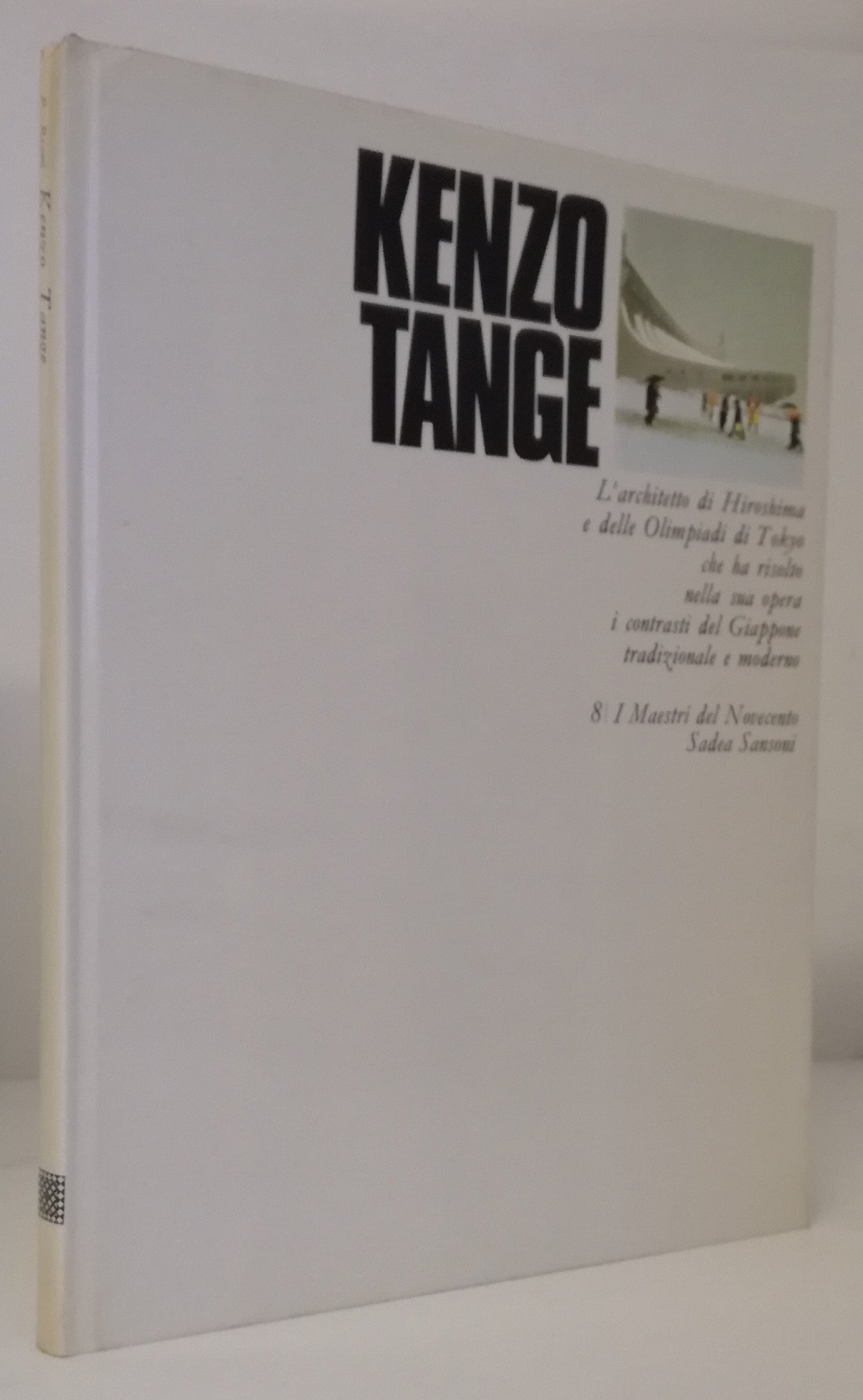 LT- I MAESTRI DEL NOVECENTO 8 KENZO TANGE -- SANSONI --- 1970 - CS- YFS83