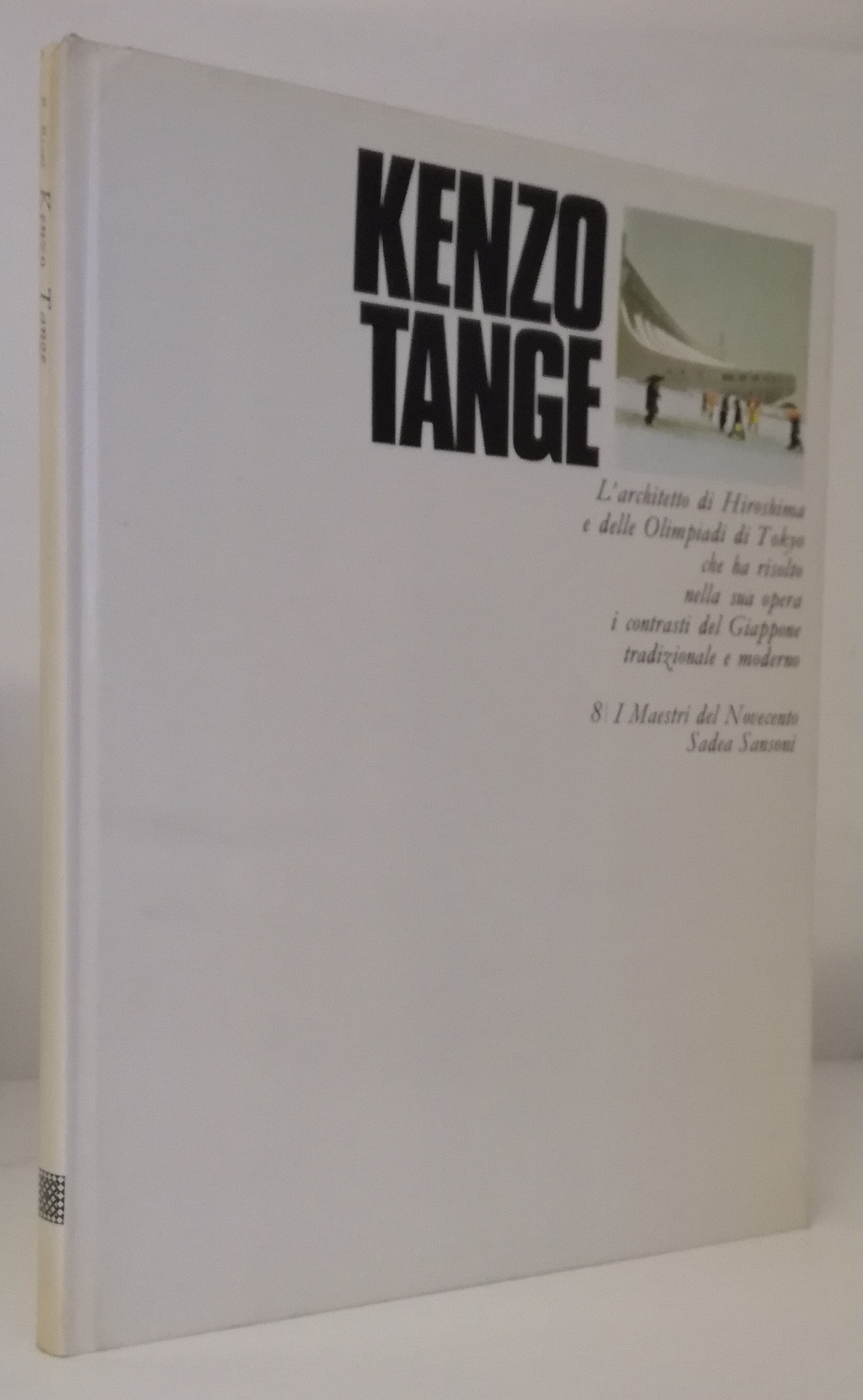 LT- I MAESTRI DEL NOVECENTO 8 KENZO TANGE -- SANSONI --- 1970 - CS- YFS83
