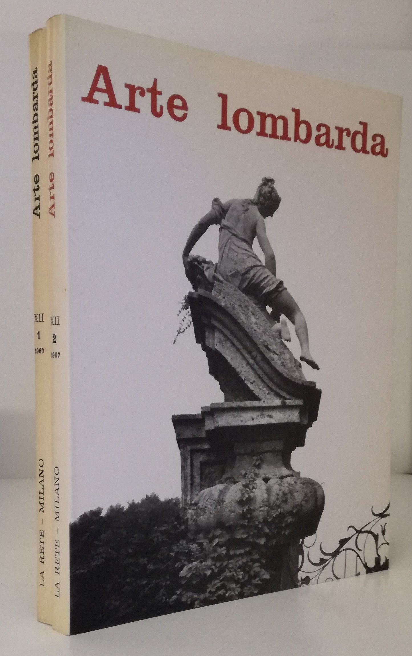 LT- RIVISTA DI STORIA DELL'ARTE ARTE LOMBARDA XII 1/2 - LA RETE- 1967- BS- YFS83