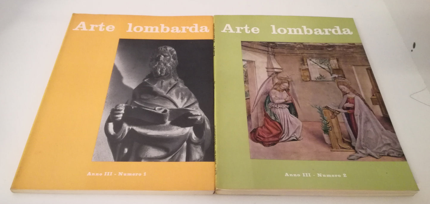 LT- RIVISTA DI STORIA DELL'ARTE ARTE LOMBARDA III 1/2 - LA RETE- 1958- BS- YFS56