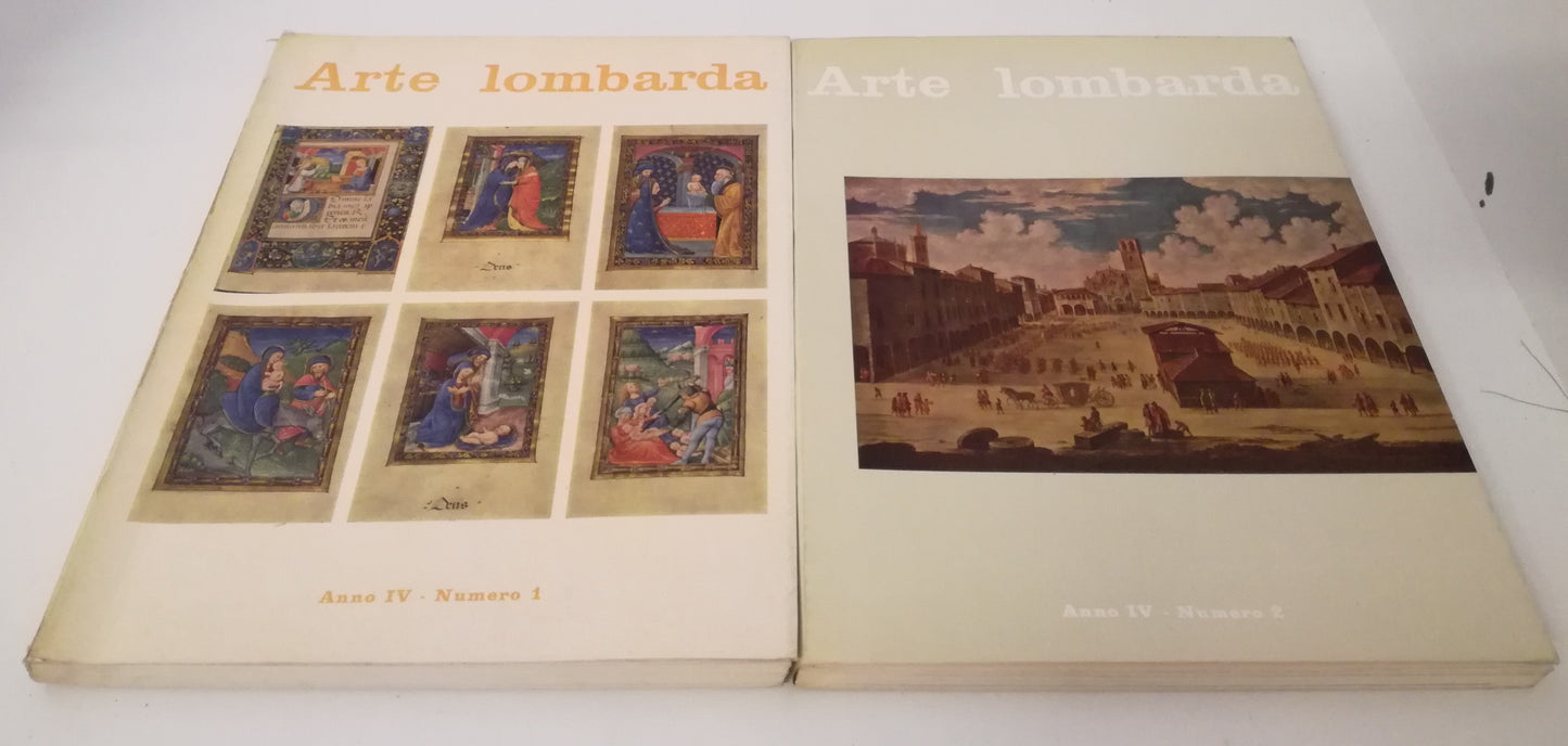 LT- RIVISTA DI STORIA DELL'ARTE ARTE LOMBARDA IV 1/2 - LA RETE- 1959 - BS- YFS56
