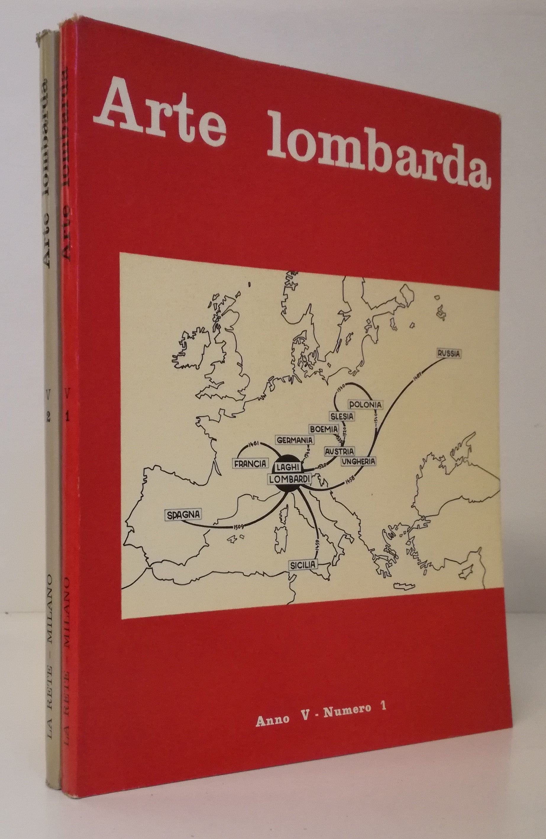 LT- RIVISTA DI STORIA DELL'ARTE ARTE LOMBARDA V 1/2 - LA RETE- 1960 - BS - YFS56