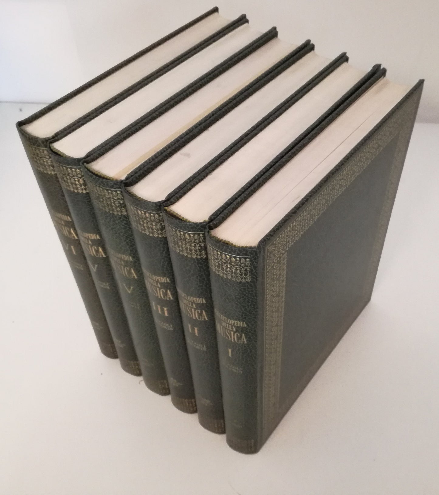 LT- ENCICLOPEDIA DELLA MUSICA VOLUMI I/VI COMPLETA- RIZZOLI RICORDI- 1972- C-YFS