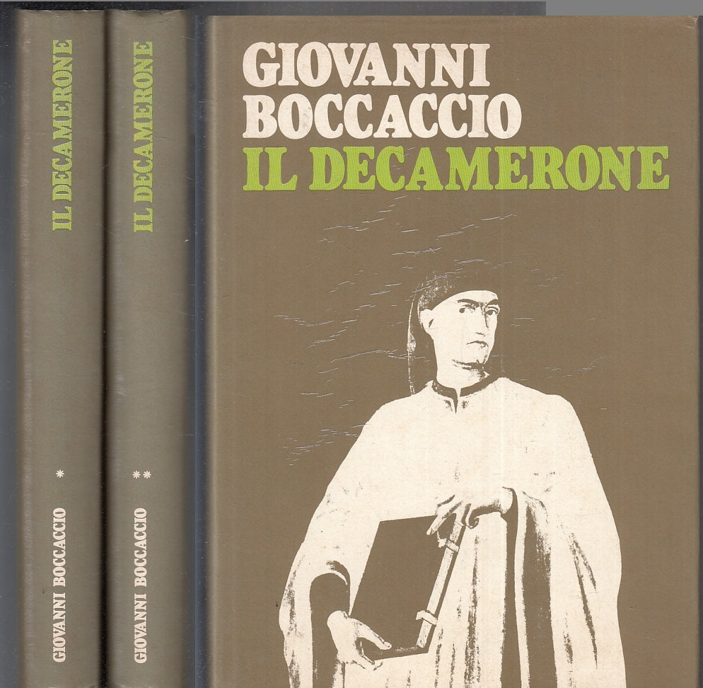 LN- IL DECAMERONE 2 VOLUMI - GIOVANNI BOCCACCIO - TUMMINELLI ---- CS - ZFS82
