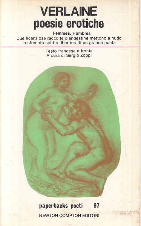 LN- POESIE EROTICHE FRANCESE A FRONTE - VERLAINE - NEWTON --- 1981 - B - ZFS637