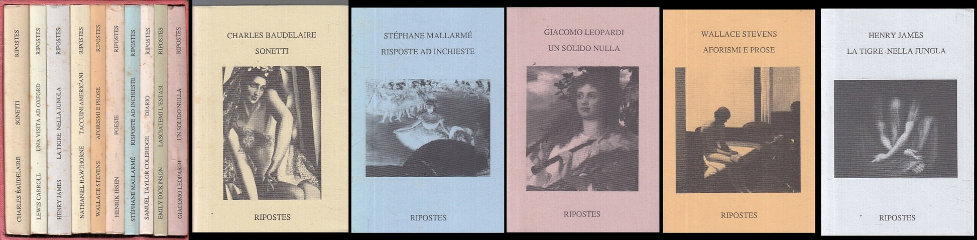 LN- COFANETTO 10 VOLUMI LA NOTTE E IL GIORNO QUADERNI DI SCRITTURA- 1992- ZFS152