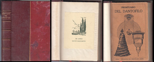 LN- PRONTUARIO DEL DANTOFILO DIVINA COMMEDIA INDICE RIMARIO - BARDI - C- YFS156