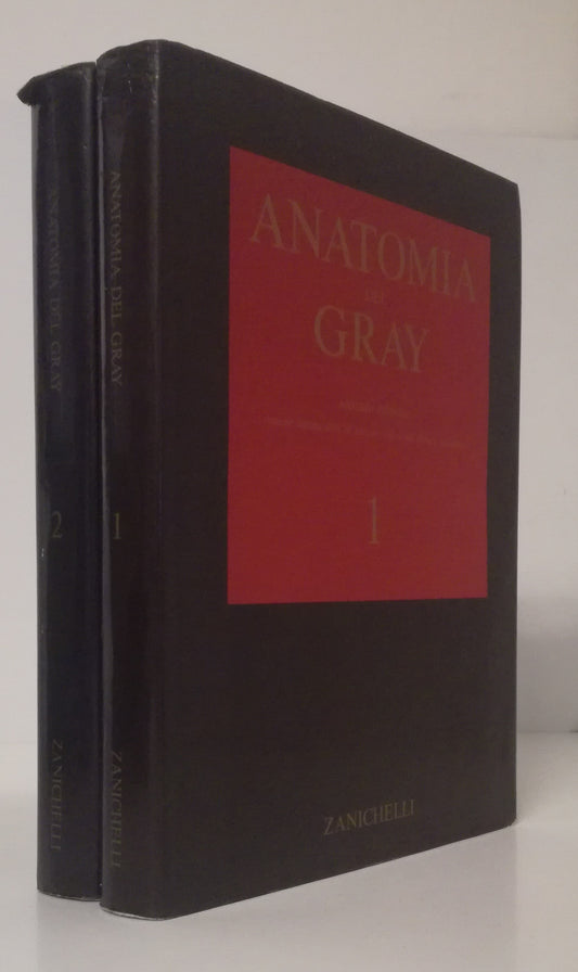 LQ- ANATOMIA DEL GRAY VOLUMI 1/2 -- ZANICHELLI --- 1985 - CS - ZFS764