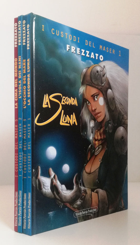 FV- I CUSTODI DEL MASER 4 VOLUMI - FREZZATO - VITTORIO PAVESIO - 1996 - C - VHX