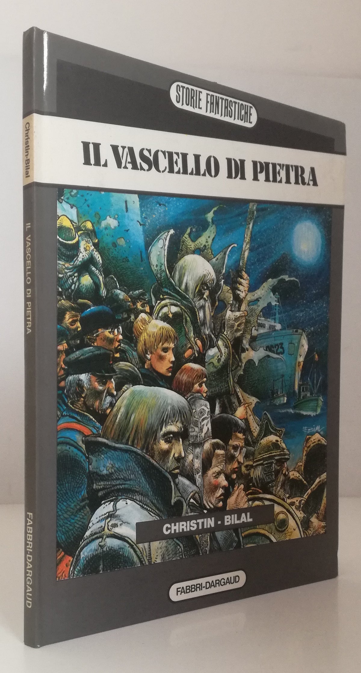 FV- IL VASCELLO DI PIETRA- CHRISTIN BILAL- FABBRI DARGAUD STORIE FANTASTICHE-VHX