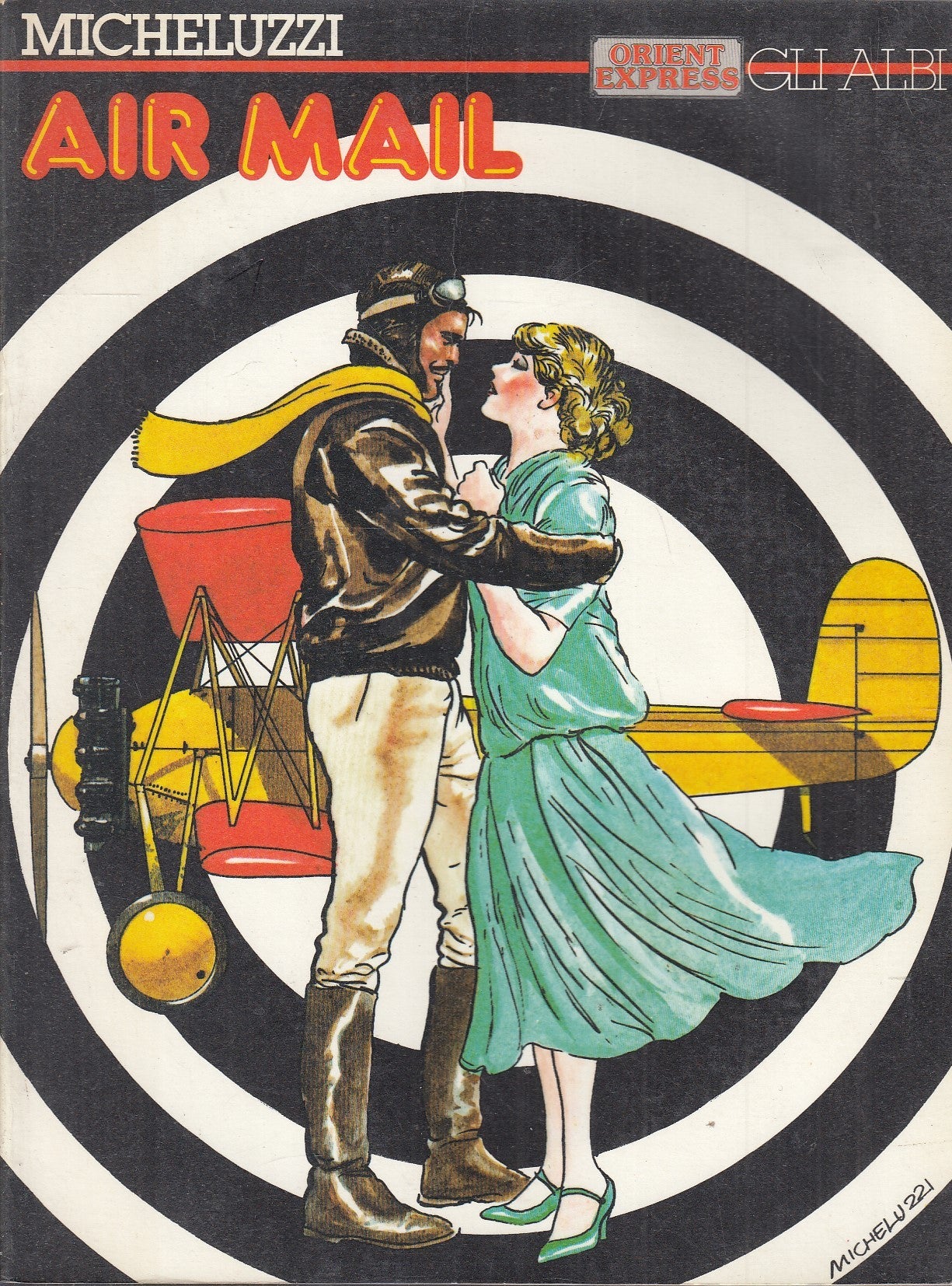FV- ALBI ORIENT EXPRESS 4 AIR MAIL - MICHELUZZI - ISOLA TROVATA - 1984- B- VHX