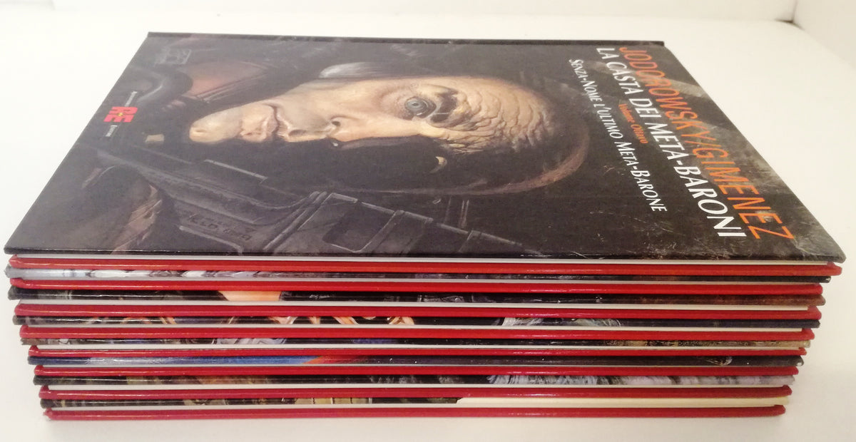 FV- LA CASTA DEI META-BARONI 1/8- JODOROWSKY GIMENEZ- ALESSANDRO EDITORE- C- VHX