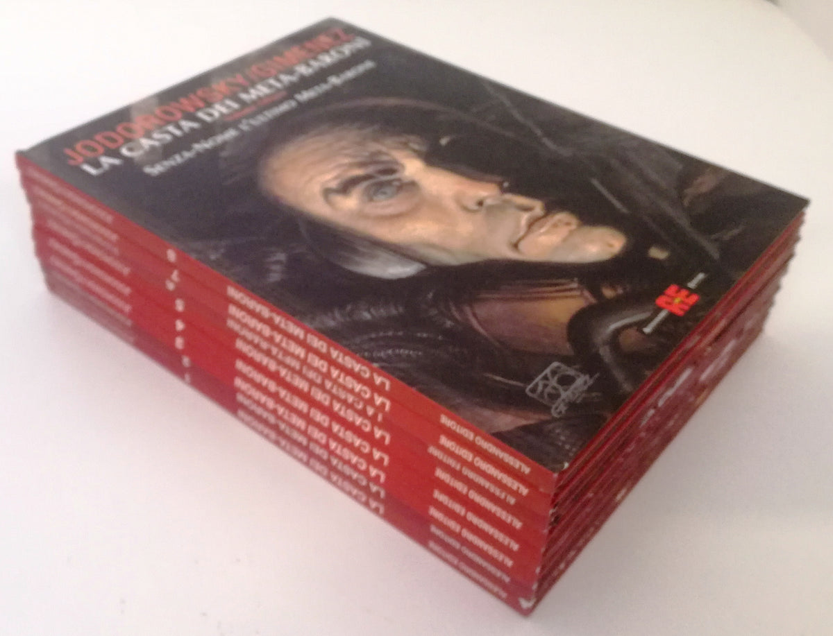 FV- LA CASTA DEI META-BARONI 1/8- JODOROWSKY GIMENEZ- ALESSANDRO EDITORE- C- VHX