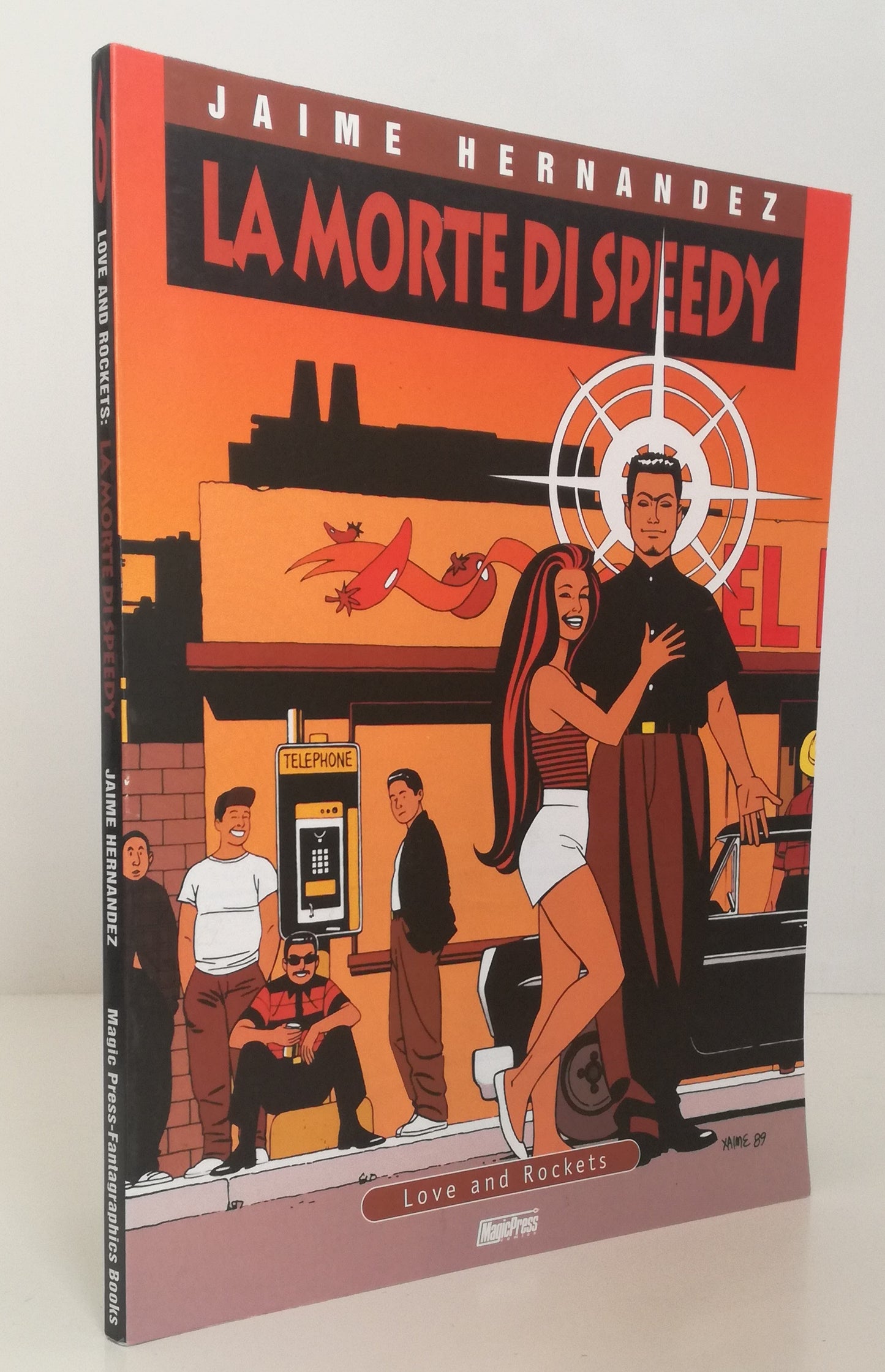 FV- LOVE AND ROCKETS LA MORTE DI SPEEDY - JAIME HERNANDEZ - MAGIC PRESS - B- VHX