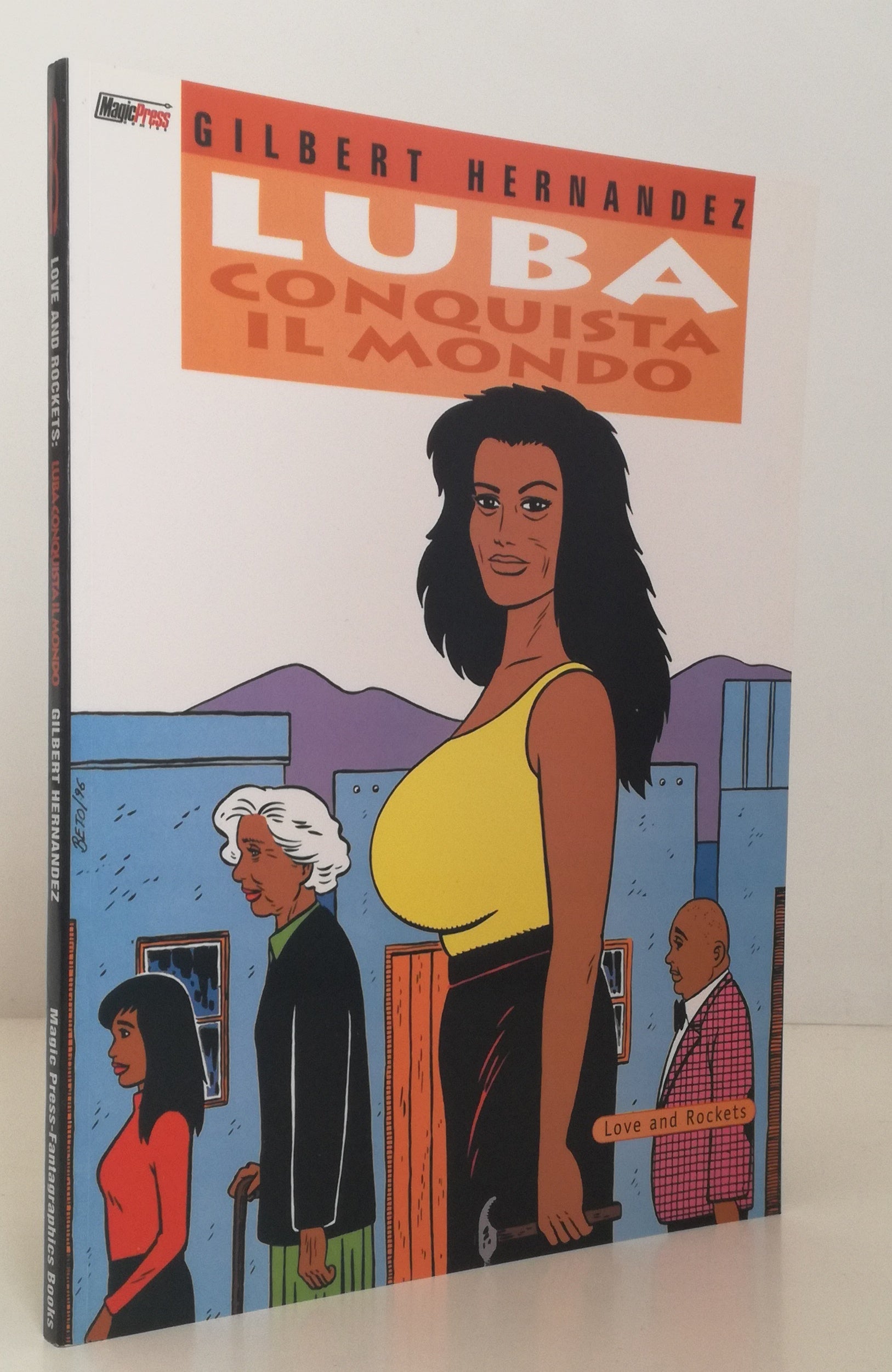 FV- LOVE AND ROCKETS LUBA CONQUISTA IL MONDO - HERNANDEZ - MAGIC PRESS - B - VHX
