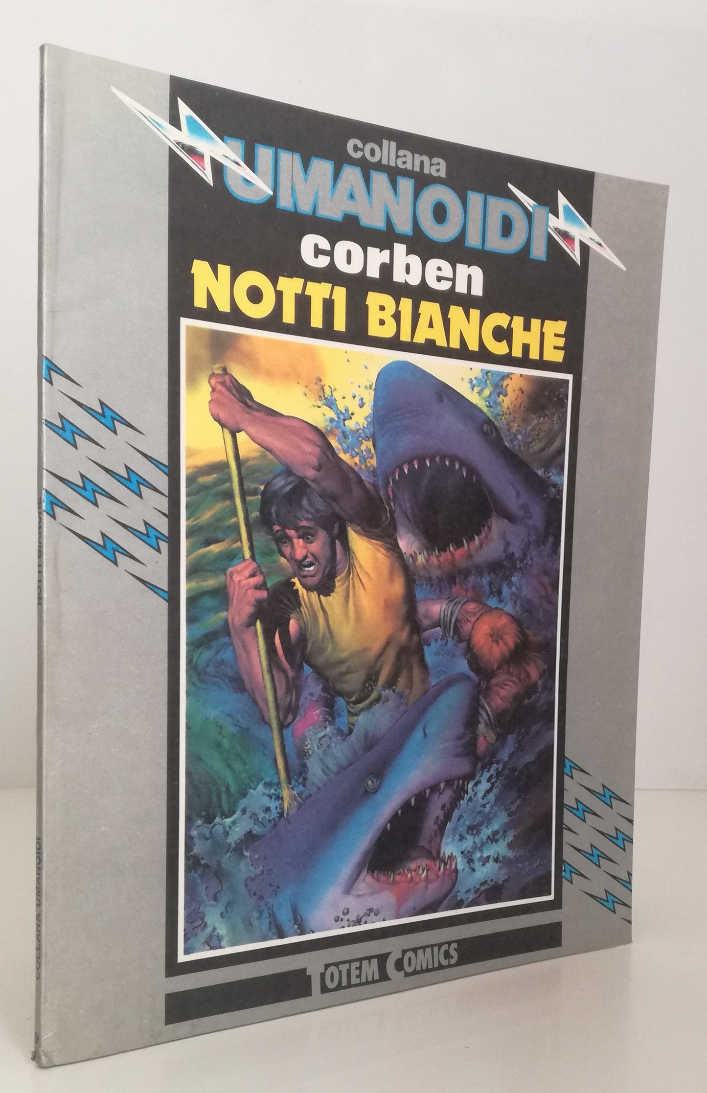 FV- NOTTI BIANCHE - RICHARD CORBEN - TOTEM COMICS COLLANA UMANOIDI 9 - B - VHX