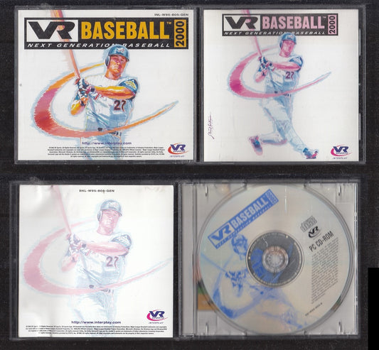 GC- GIOCO PC CD-ROM VR BASEBALL 2000 NEXT GENERATION BASEBALL - VMX