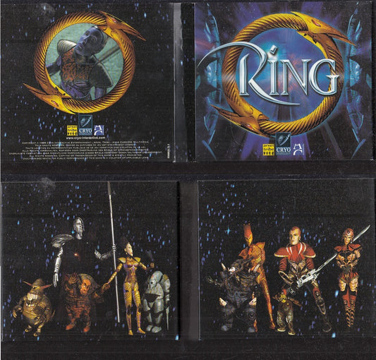 GC- GIOCO PC CD RING 6 DISCHI CRYO INTERACTIVE ARXEL TRIBE - VMX