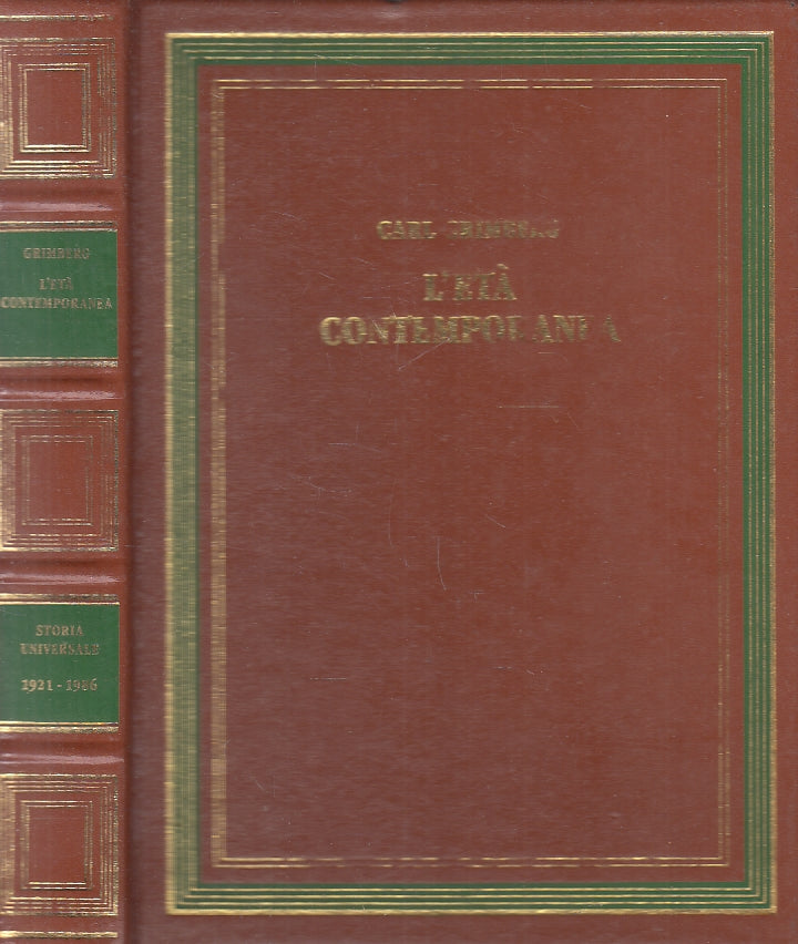 LS- L'ETA' CONTEMPORANEA - GRIMBERG - STORIA UNIVERSALE - 12 -- 1987 - C- ZFS185