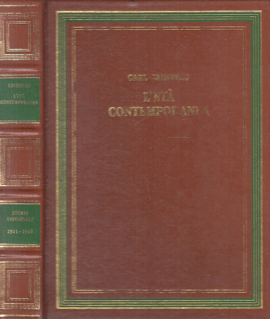 LS- L'ETA' CONTEMPORANEA - GRIMBERG - STORIA UNIVERSALE - 12 -- 1987 - C- ZFS185