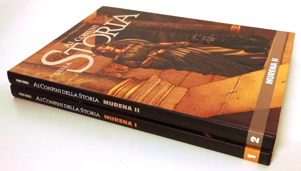 FV- AI CONFINI DELLA STORIA 1/2 MURENA - DUFAUX DELABY - PANINI- 2012- C- VMX