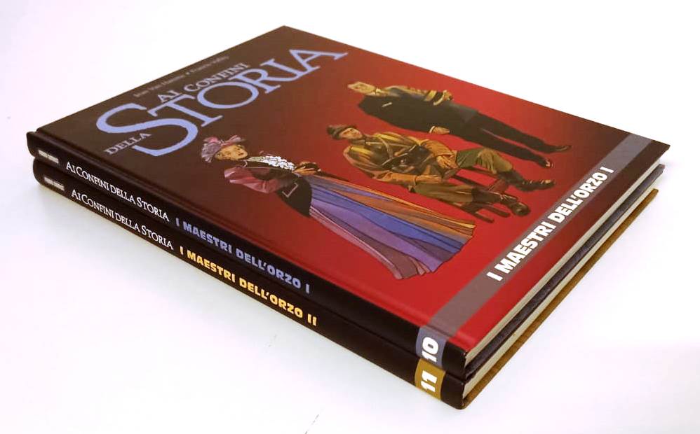 FV- AI CONFINI DELLA STORIA 10/11 MAESTRI DELL'ORZO 1/2 -- PANINI - 2012- C- VMX