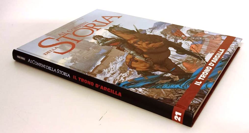FV- AI CONFINI DELLA STORIA 21 TRONO D'ARGILLA- JARRY THEO- PANINI- 2012- C- VMX