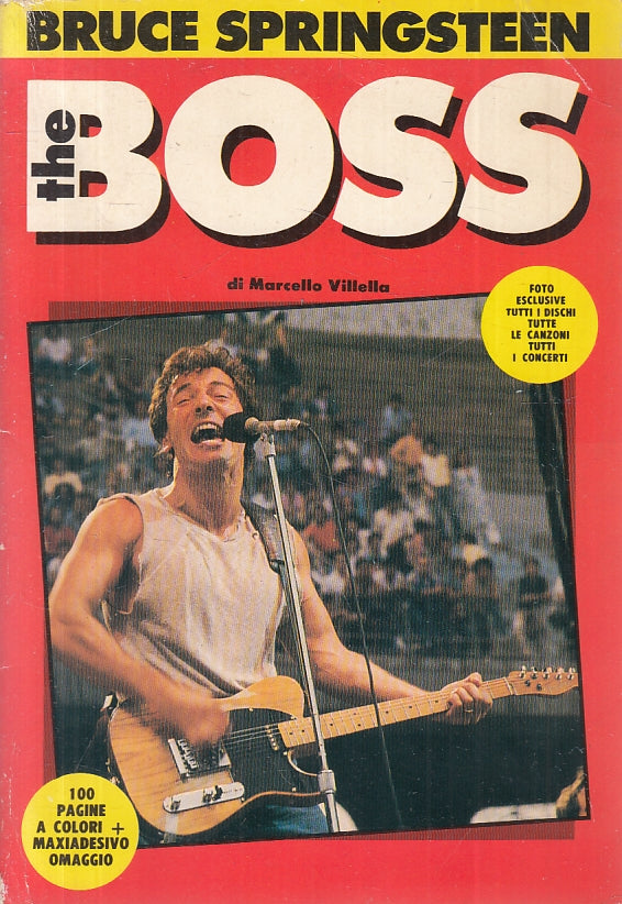 LT- BRUCE SPRINGSTEEN THE BOSS- MARCELLO VILLELLA- BIG PARADE--- 1986- B- ZFS151