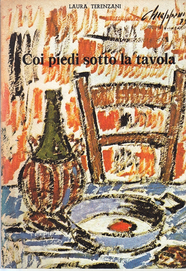 LK- COI PIEDI SOTTO LA TAVOLA PARMA IN CUCINA- LAURA TERENZIANI- 1980- B- ZFS145