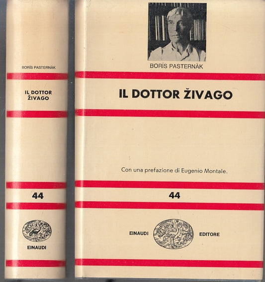 LN- IL DOTTOR ZIVAGO - BORIS PASTERNAK - EINAUDI - NUE -- 1967 - CS - XFS