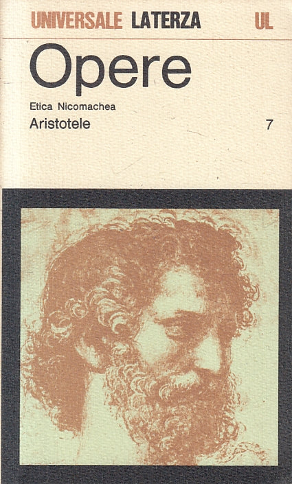 LS- ARISTOTELE OPERE 7 ETICA NICOMACHEA -- LATERZA - UL 269 -- 1973 - B - XFS