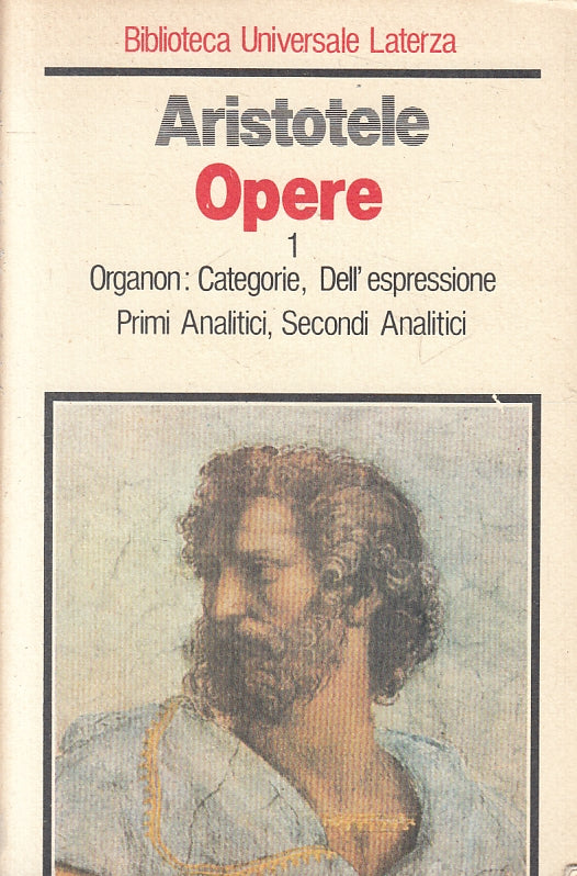LS- OPERE 1 - ARISTOTELE - LATERZA - BIBLIOTECA UNIVERSALE 47--- B  - XFS