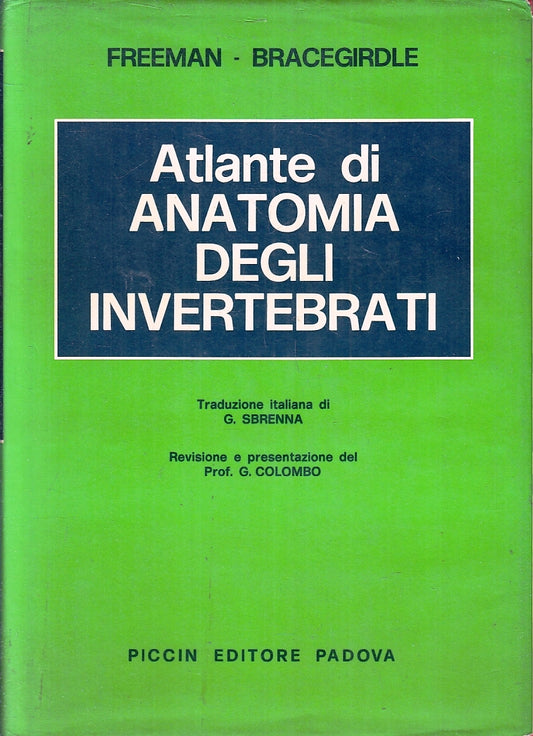LZ- ATLANTE DI ANATOMIA DEGLI INVERTEBRATI - FREEMAN- PICCIN--- 1978- CS- ZFS220